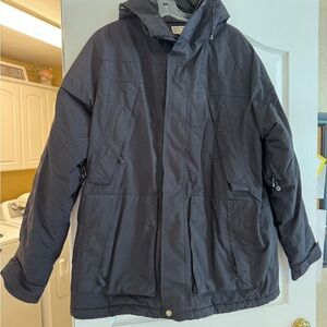 Men's Duluth Whaleback Black Winter Parka
